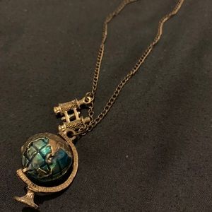 Globe necklace
